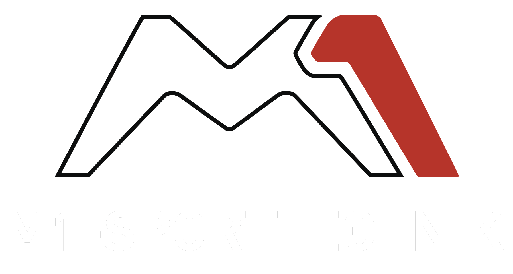 M1 Logo transparent weiss